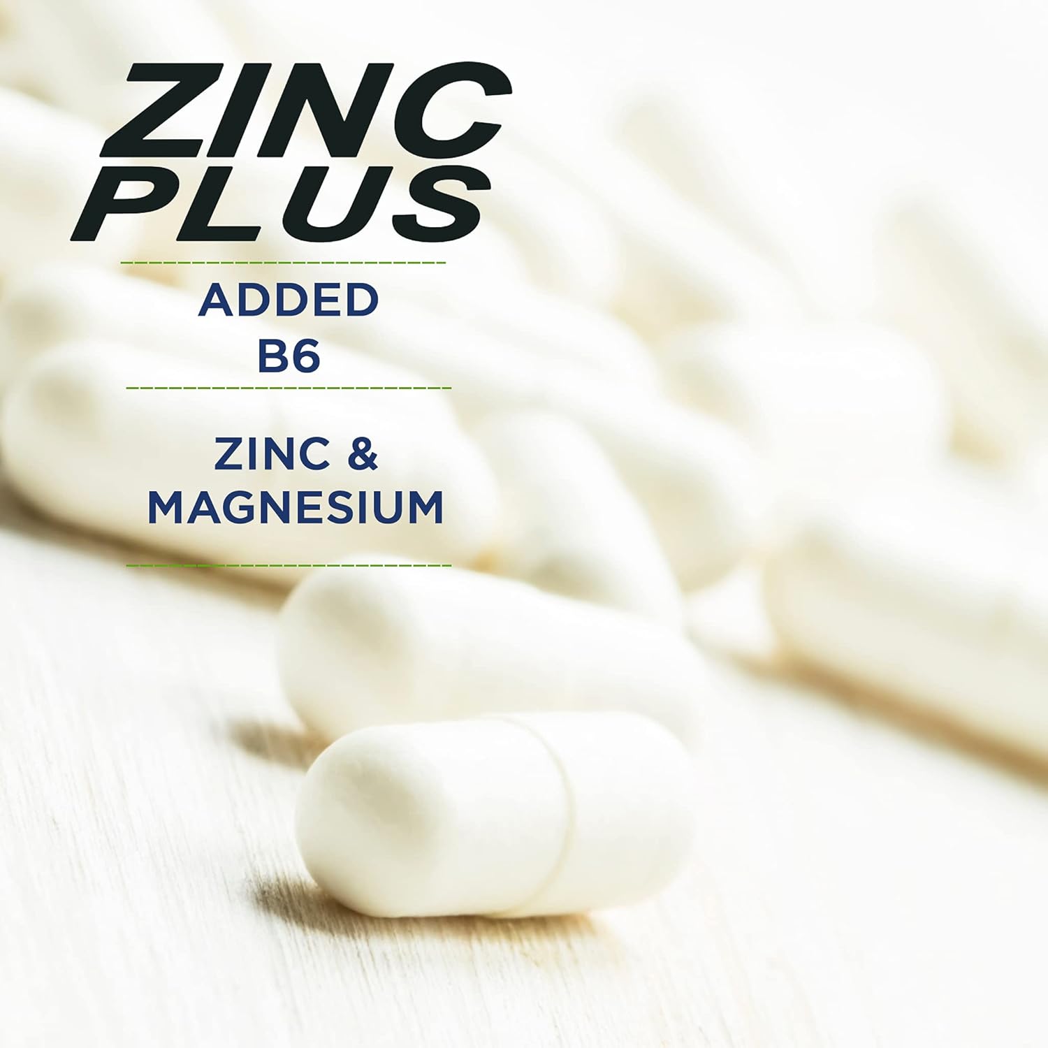 High Performance Nutrition Zinc+ with Vitamin B6 and Magnesium - 90 Count for Recovery and Tissue Repair