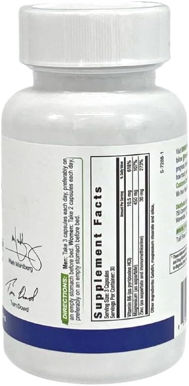 High Performance Nutrition Zinc+ with Vitamin B6 and Magnesium - 90 Count for Recovery and Tissue Repair