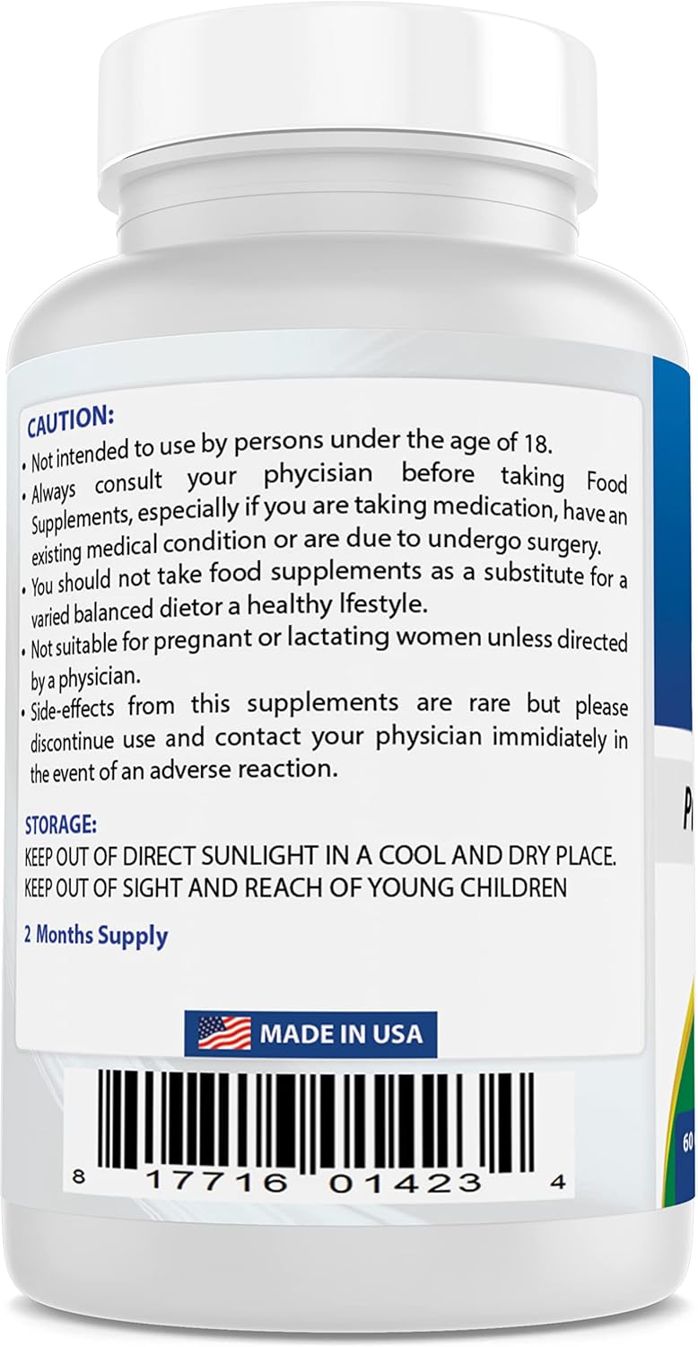 High Potency 1000mg Acetyl L-Carnitine Capsules - 60 Count by Best Naturals