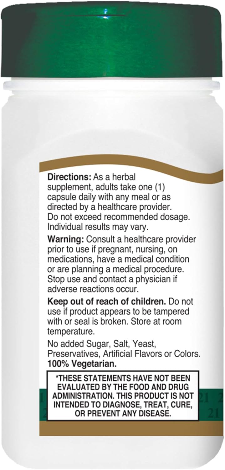 High Potency 21st Century Curcumin 95 Capsules, 45 Count (22757)