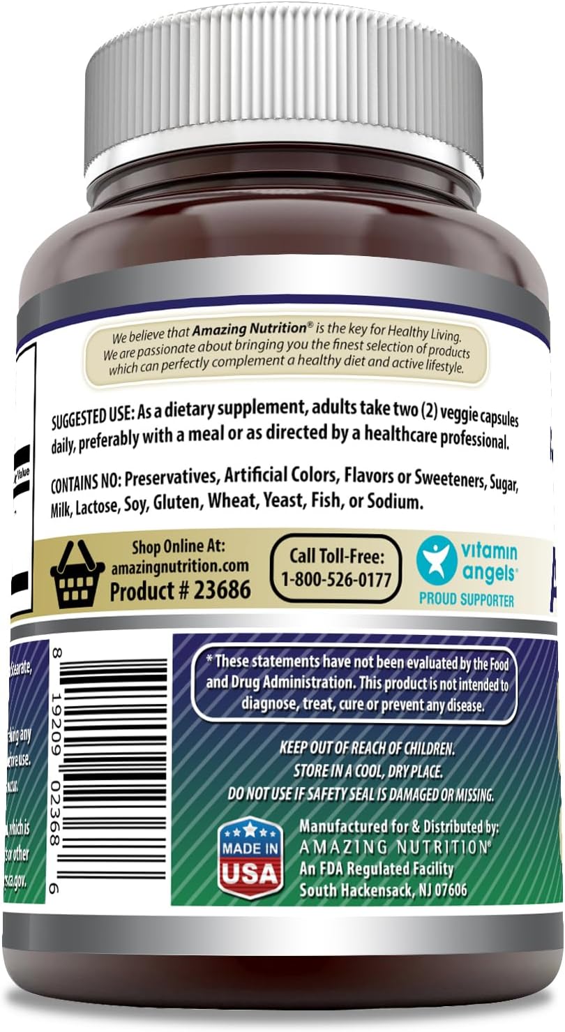 High Potency Astragalus 2000mg Capsules | Pure Astragalus Membranaceus Root Extract | Non-GMO & Gluten Free | 250 Count