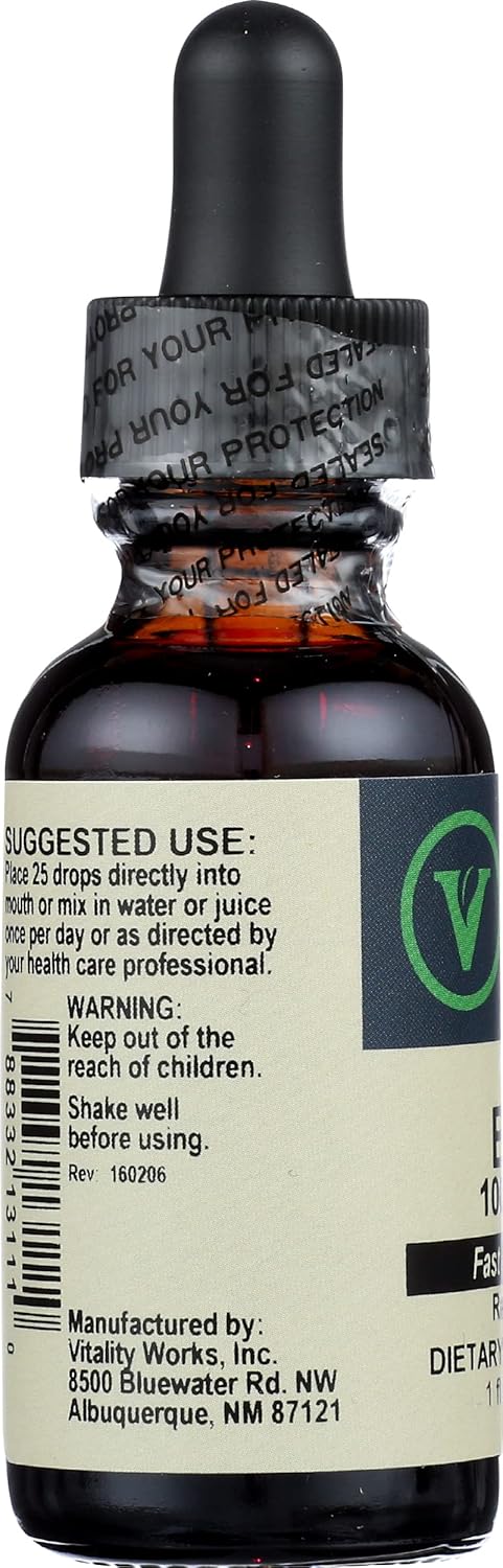 High Potency B12 Drops: Vitality Works Biomed Balance, 1000 mcg/ml, 1 fl oz