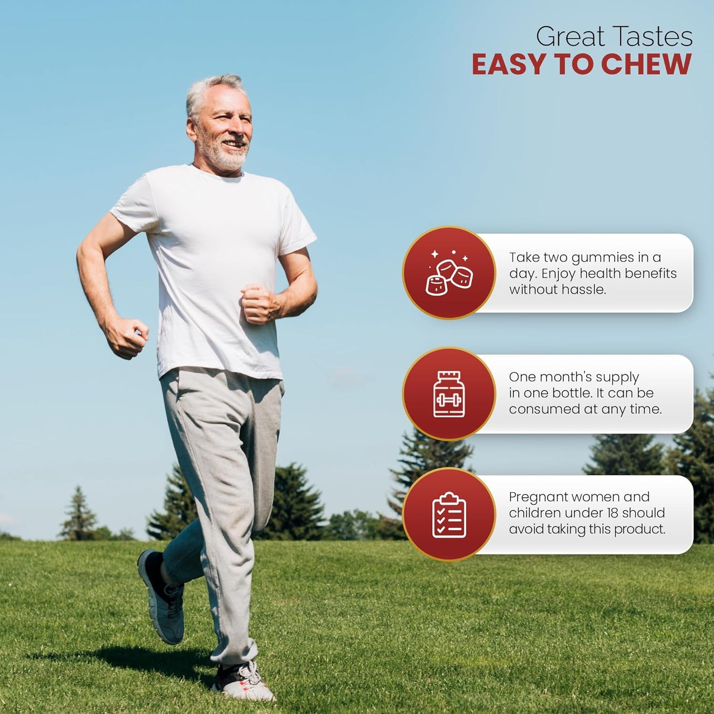 High-Potency Berberine Gummies - Sugar-Free Metabolism Support with Ceylon Cinnamon, Chromium, Magnesium, Zinc, and B12 - 60 Count
