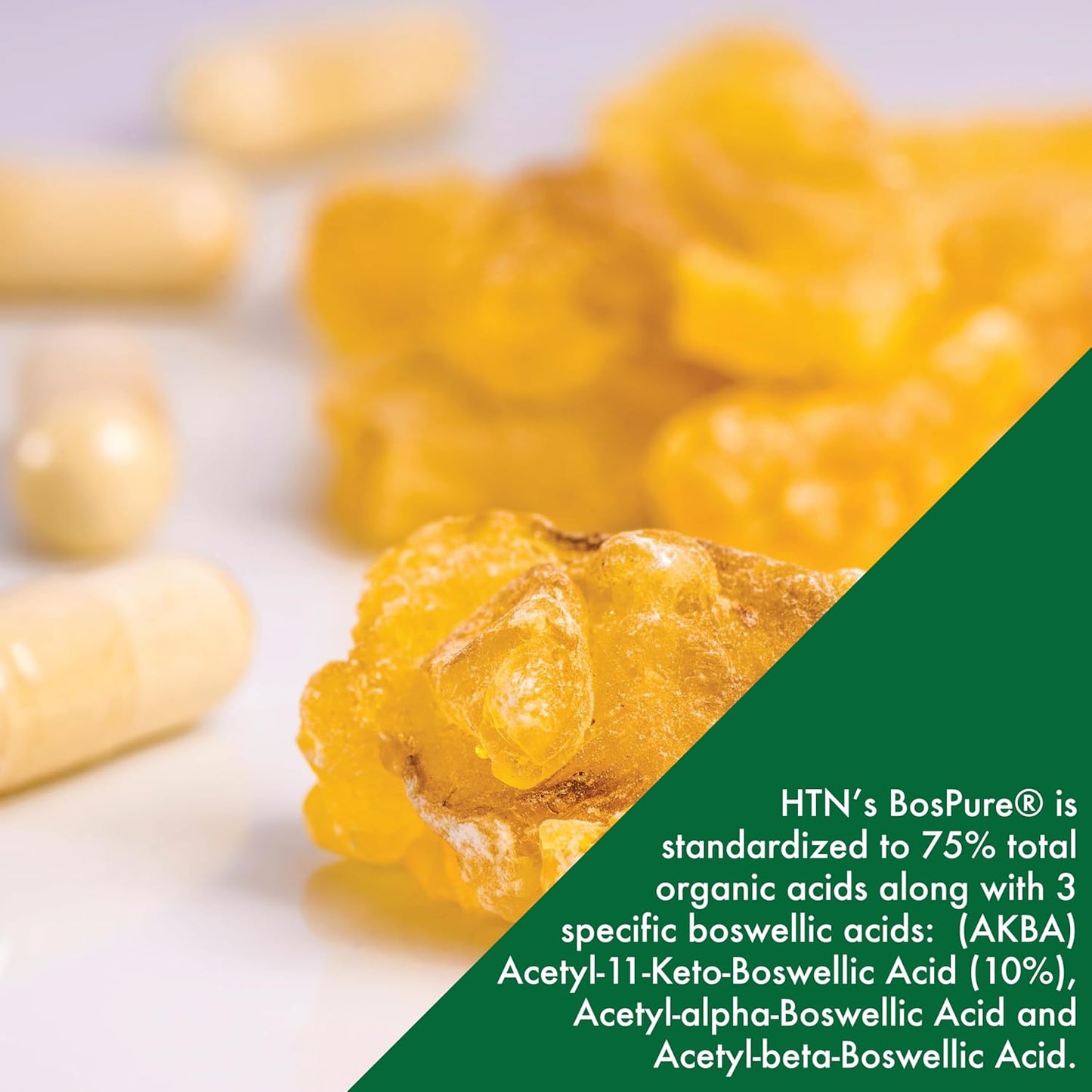 High Potency Boswellia 300mg Capsules with Bospure AKBAMAX for Healthy Inflammatory Support | Vegan Certified, Non-GMO | Gluten & Soy Free