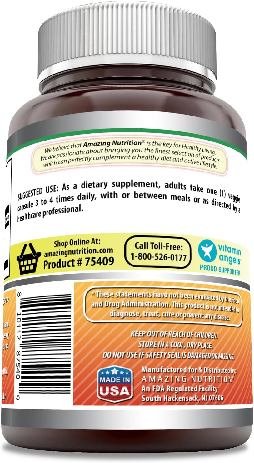 High Potency Bromelain 500mg 2400 GDU Veggie Capsules - 240 Count | Non-GMO & Gluten Free - Made in USA - Ideal for Vegetarians