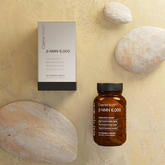 High Potency Caleriehealth β-NMN Supplement - 6,000 mg - 30 Tablets