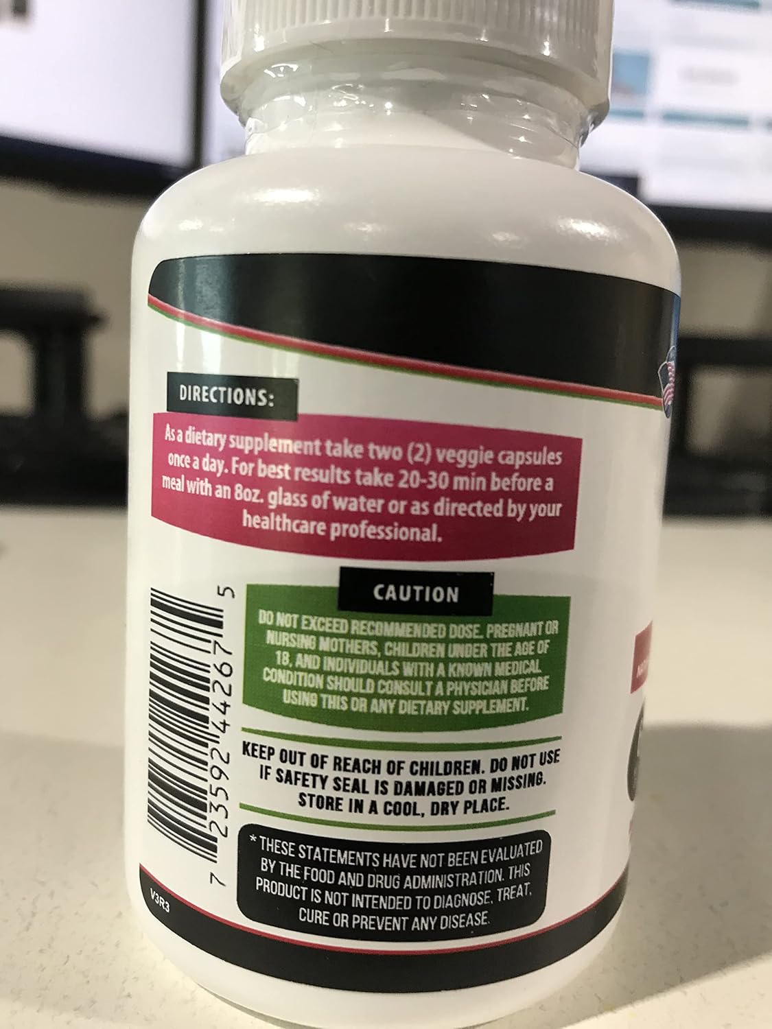 High Potency Caralluma Fimbriata 1200mg Supplement for Natural Endurance Support - 60 Vegetarian Capsules by Kaya Naturals