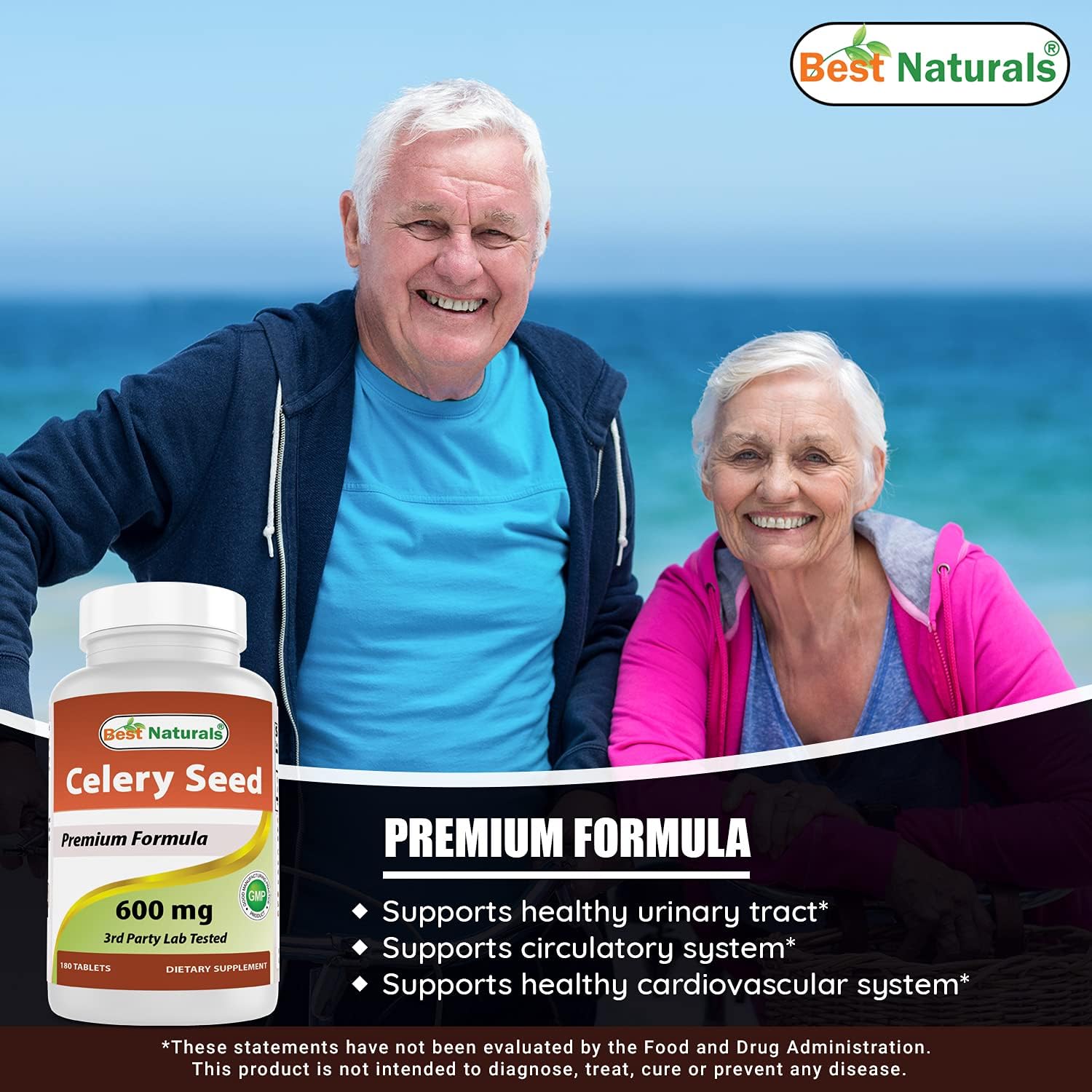 High Potency Celery Seed and Alpha Lipoic Acid Supplement - 600 mg Each for Optimal Health and Wellness