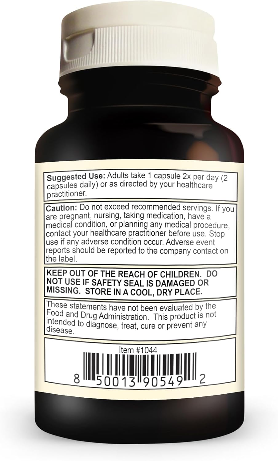 High Potency Complete Mineral Supplement with Sentramin Plant and Sea Bed Minerals - 60 Count