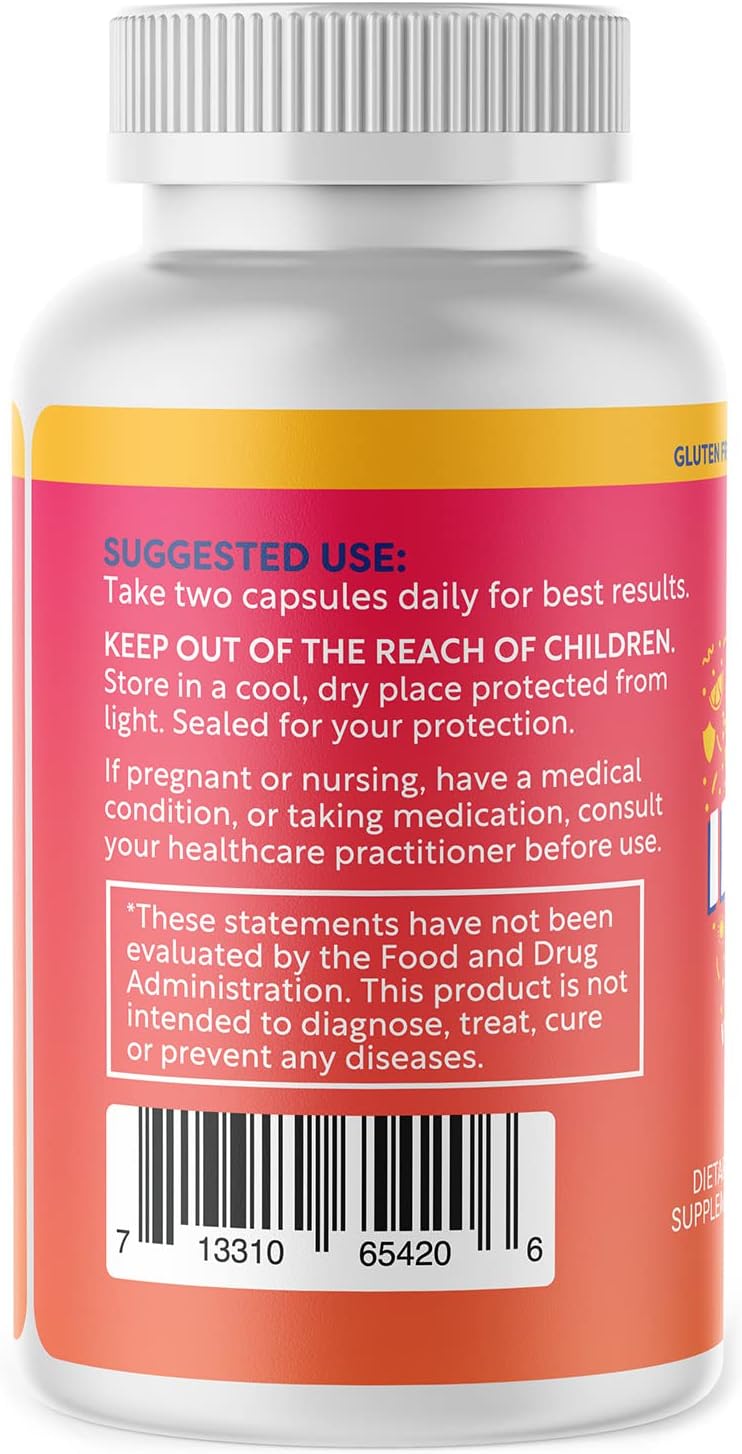 High Potency Defense Immune Support Supplement for Adults | Boost Immune System with Vitamin C, Zinc, Elderberry, and D3 | 30 Day Supply | Antioxidant | Non GMO, Gluten-Free