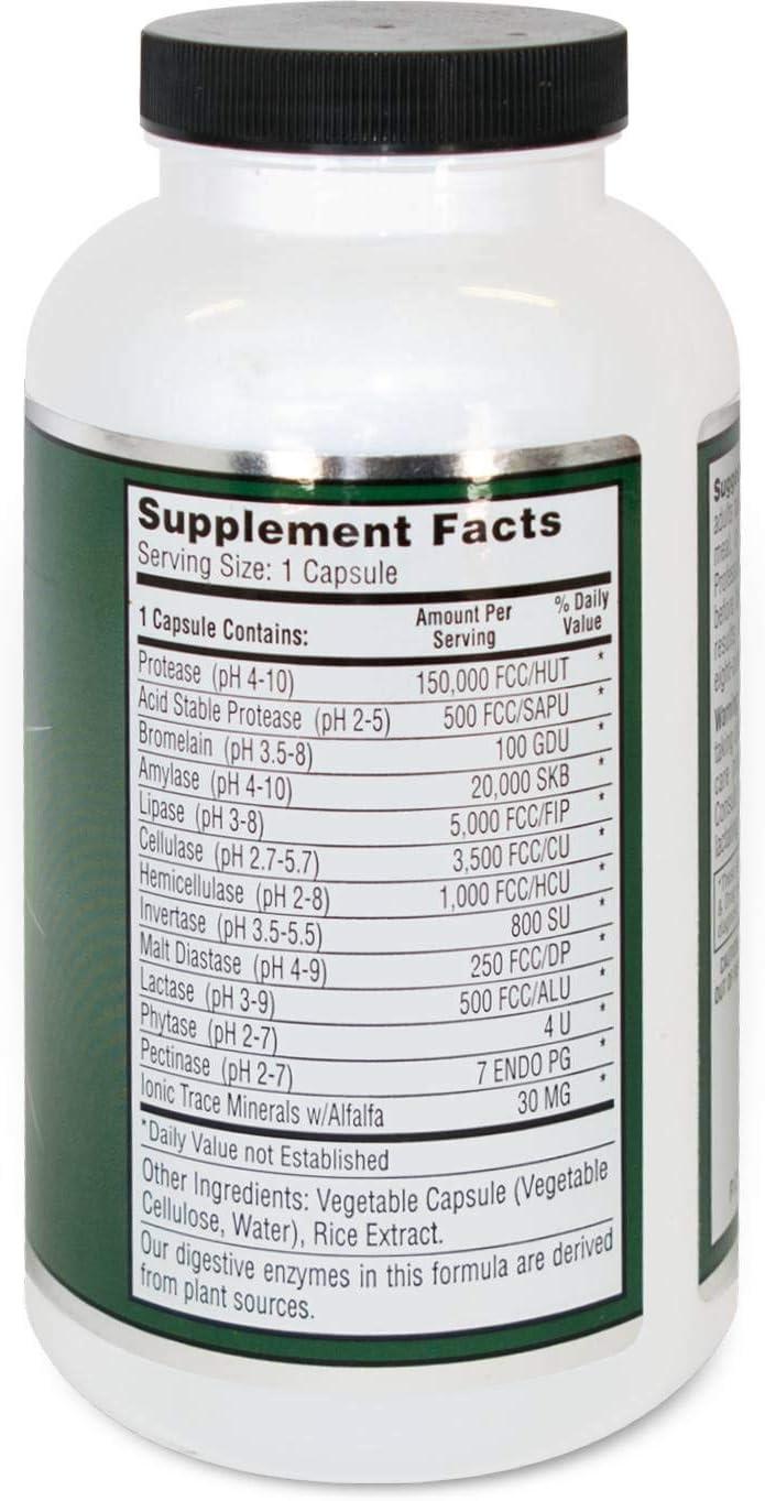 High Potency Digestive Enzymes Supplement - 270 Capsules by Allegany Nutrition