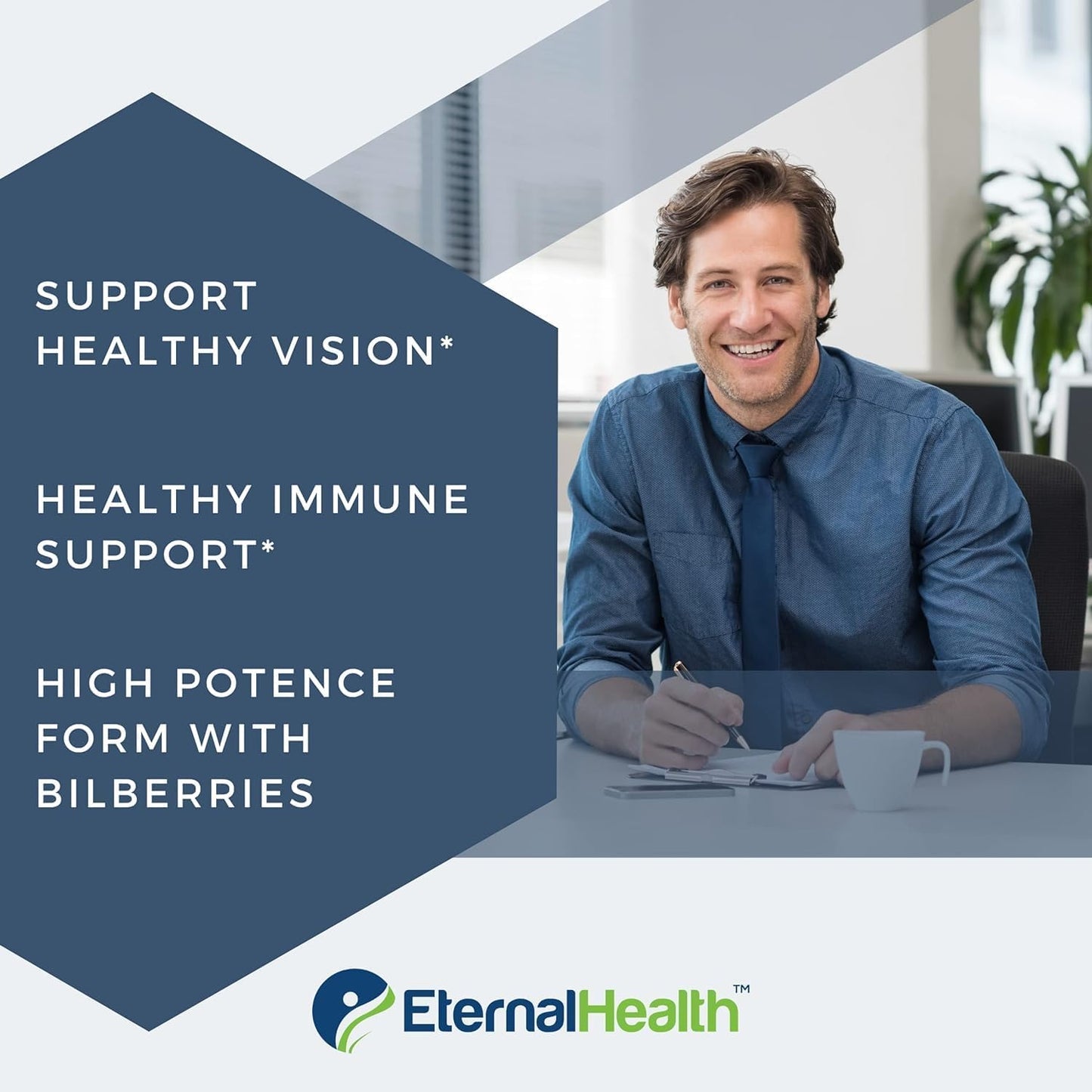 High Potency Double Strength Vitamin A Capsules with Bilberry & Retinyl Palmitate Extracts for Vision & Immune Support - 90 Veg Caps