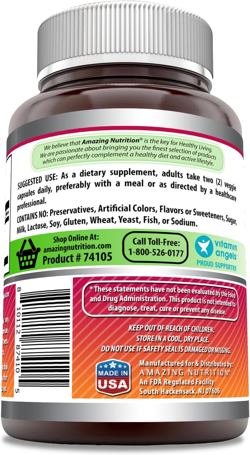 High Potency Echinacea Supplement | 1300mg Per Serving | 360 Veggie Capsules | Non-GMO & Gluten Free | USA Made