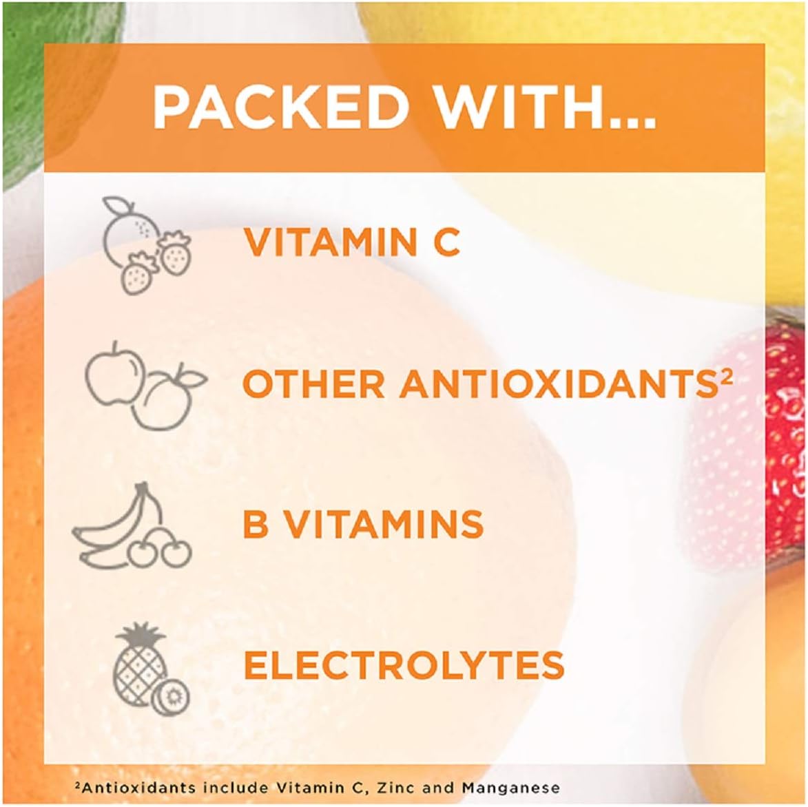 High-Potency Emergen-C Powder with 1000mg Vitamin C for Immune Support