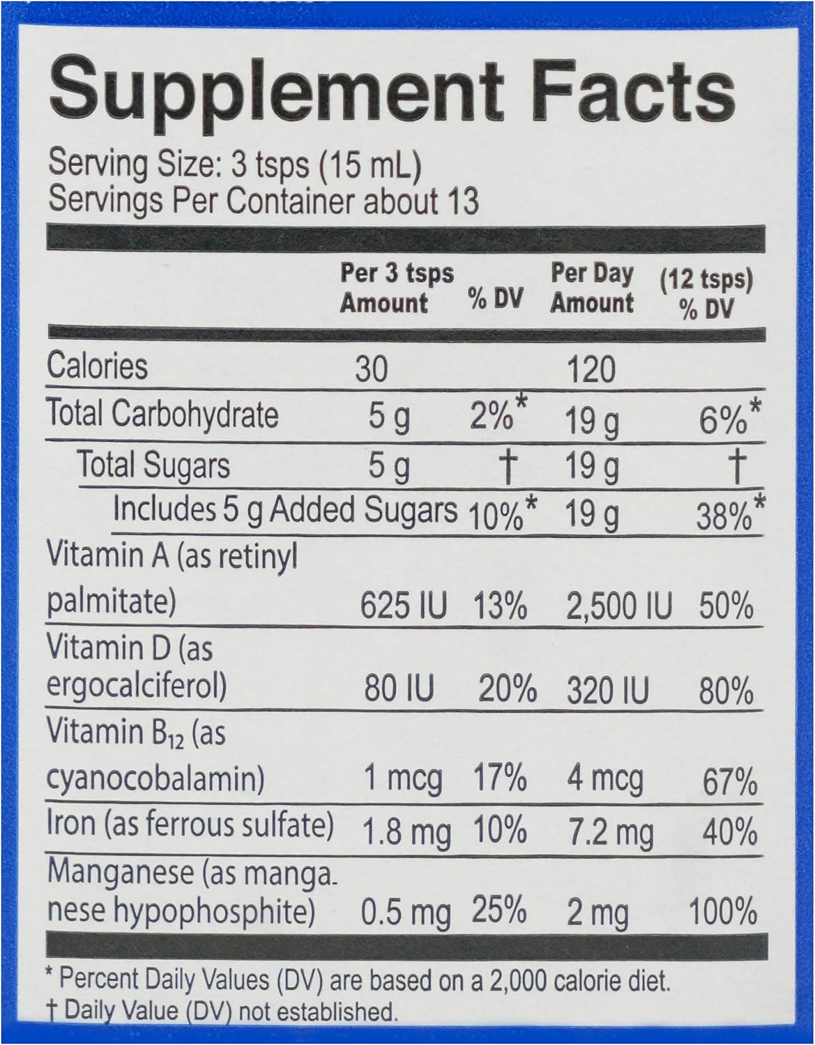 High-Potency Ferrol Liquid Iron Supplement - 1 Bottle