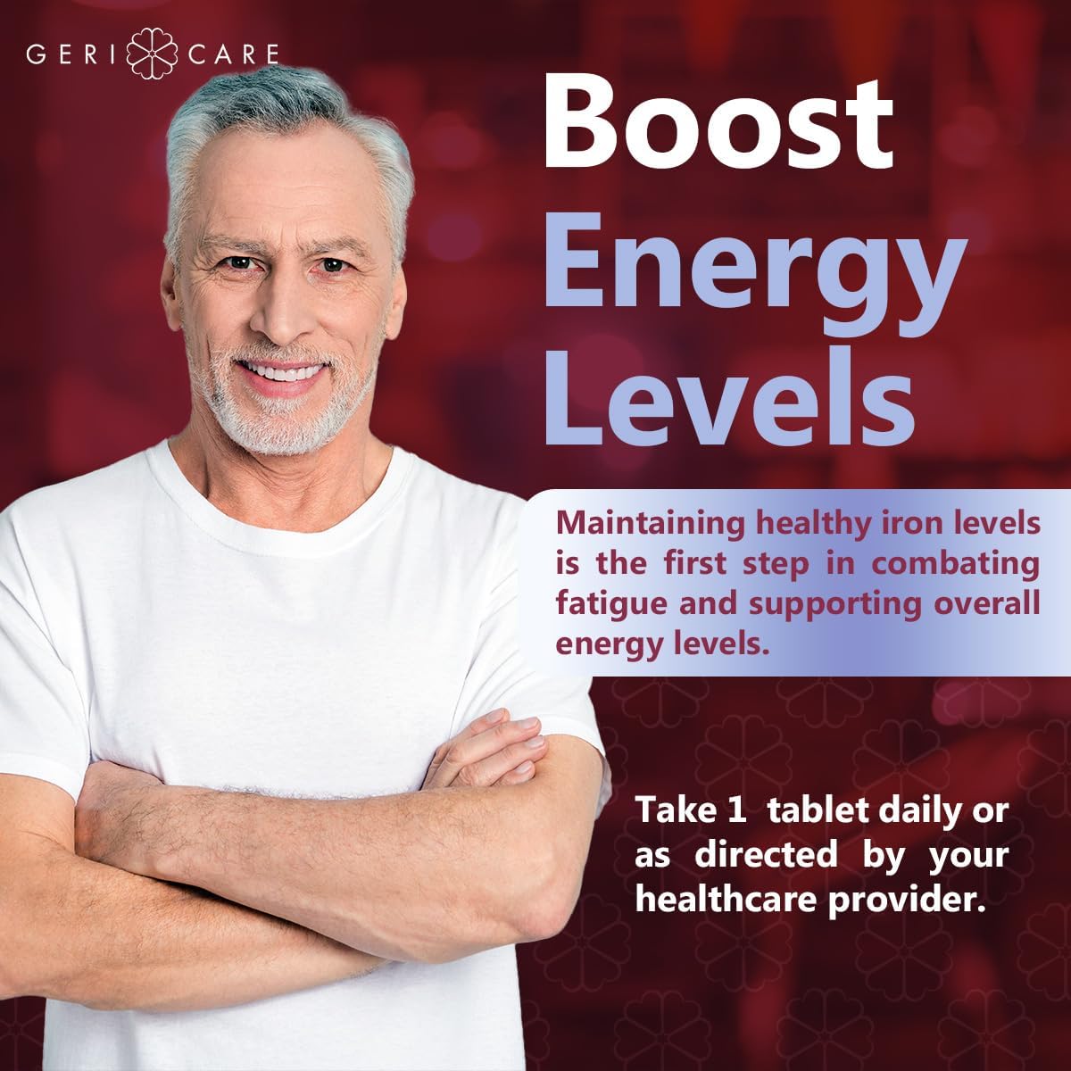 High Potency Ferrous Sulfate Tablets 325mg with 65mg Elemental Iron | Iron Supplement 200 Count Bottle