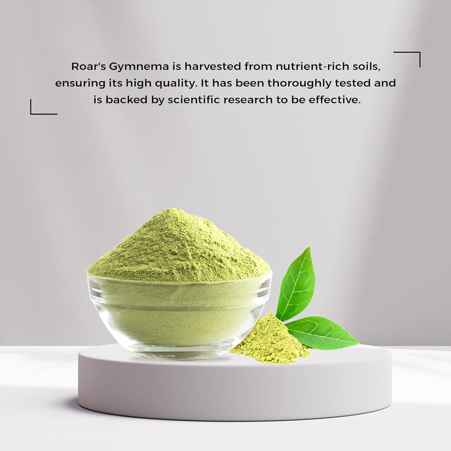 High Potency Gymnema Sylvestre Extract Capsules - 1200mg, 75% Gymnemic Acid, Non-GMO, 60 Count - Ayurvedic Supplement