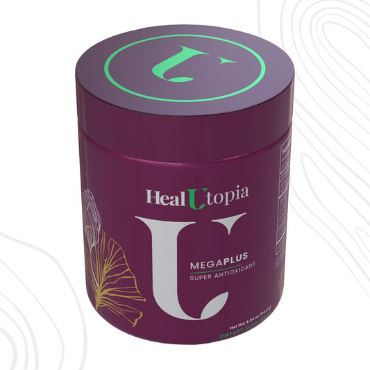 High Potency HealUtopia MegaPlus Super Antioxidant with Mulberry, Cistanche, Green Tea, Rosehip, Blueberry Extracts - Supports Immunity, Heart, Joint Health - Non-GMO, Made in USA - 30 Servings
