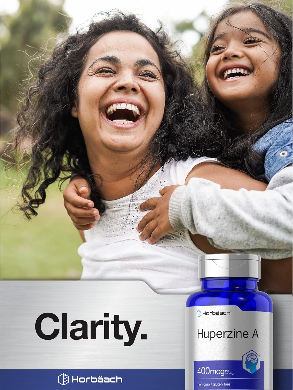 High Potency Huperzine A 400mcg Capsules - 180 Count | Non-GMO & Gluten Free Formula