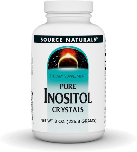 High Potency Inositol Crystals Supplement - 844 mg, 8 oz by Source Naturals