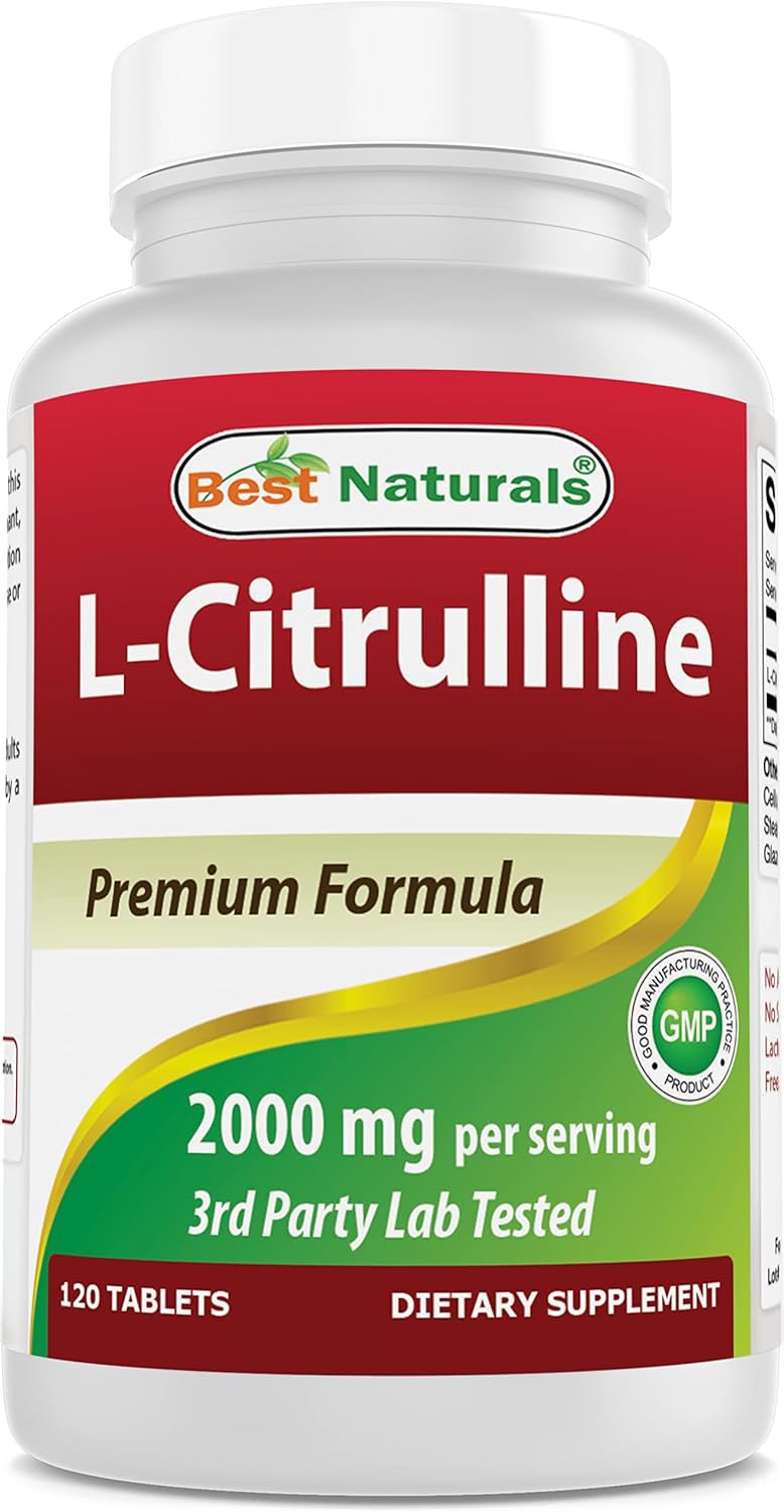 High Potency L-Citrulline and L-Arginine Supplement - 3000mg Combined Dosage for Enhanced Performance and Muscle Support