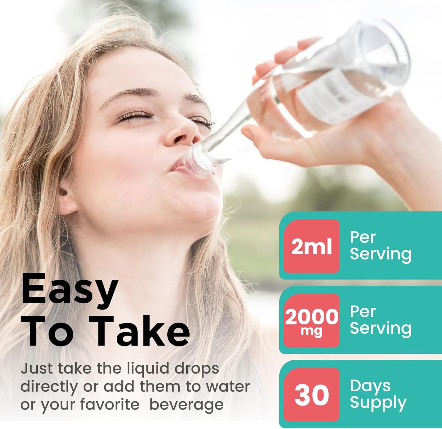 High Potency Liposomal Glutathione Drops with Vitamin C - Superior Antioxidant Formula for Immune Support, Skin Health, and Liver Detox - Strawberry Flavored Liquid Supplement - 2oz