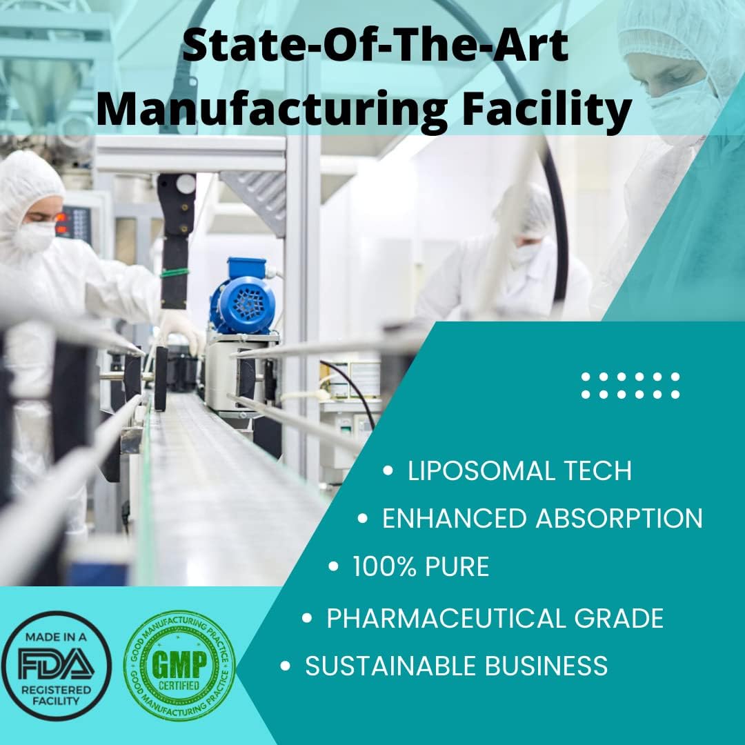 High Potency Liposomal Glutathione Supplement | 60 Softgels | Antioxidant w/Gluta-IV™ | 100X Absorption | Advanced Bionetix