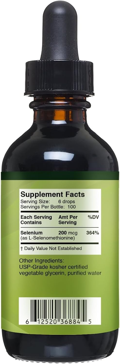 High Potency Liquid Drops of Selenium and Nascent Iodine Supplements - Non-GMO and Gluten-Free by Go Nutrients