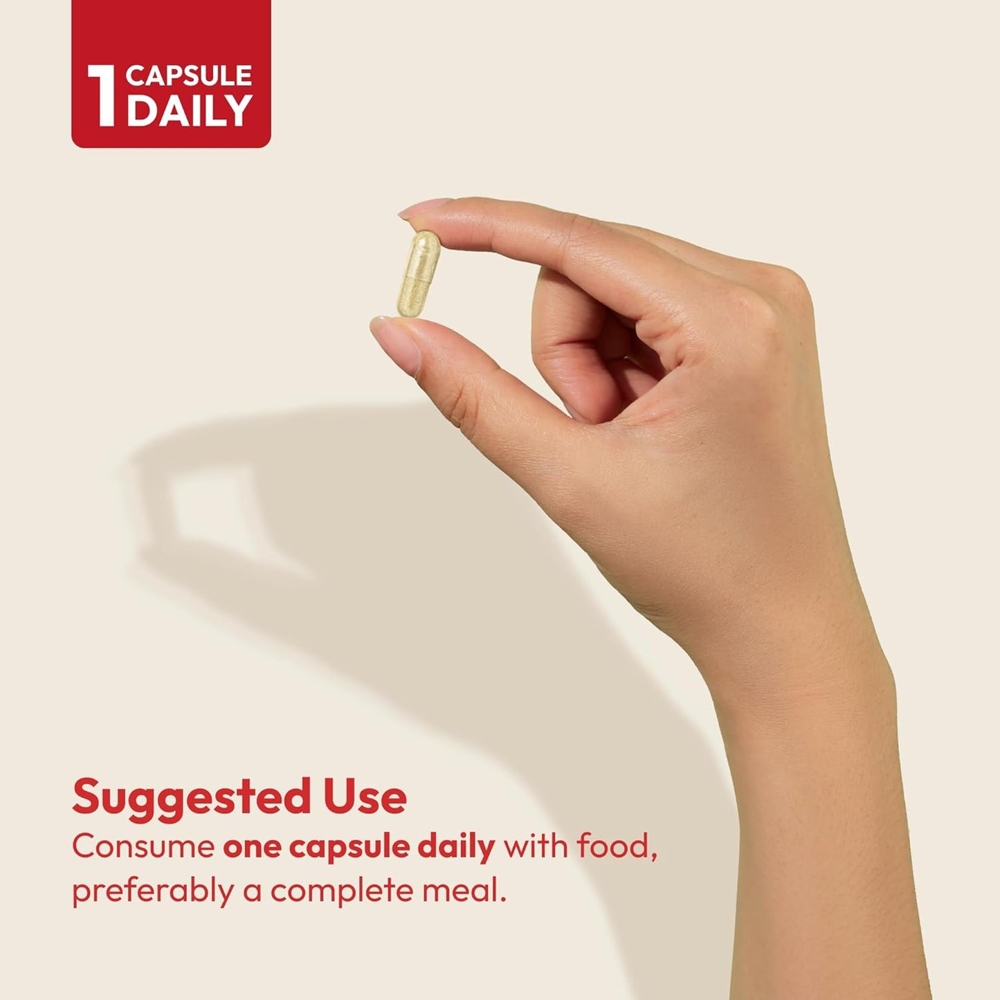 High Potency Multivitamin with Vitamin D3, Methyl B12, CoQ10, Lutein, Lycopene, and Zeaxanthin - 60 Small Capsules, Ultra-Mild Formula, One Daily Capsule