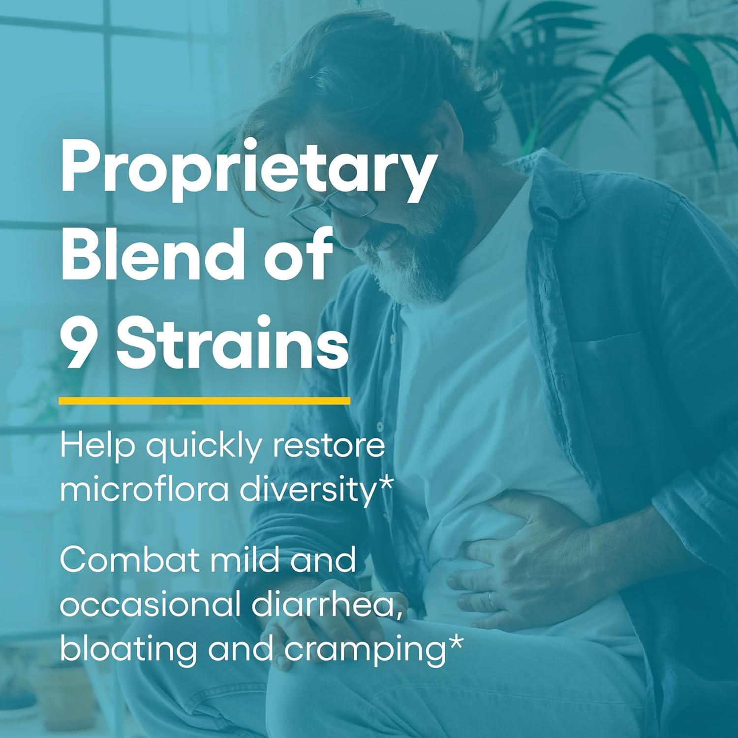 High-Potency Natural Factors Ultimate Probiotic Critical Care - 9 Strains, 100 Billion CFU for Intestinal Health