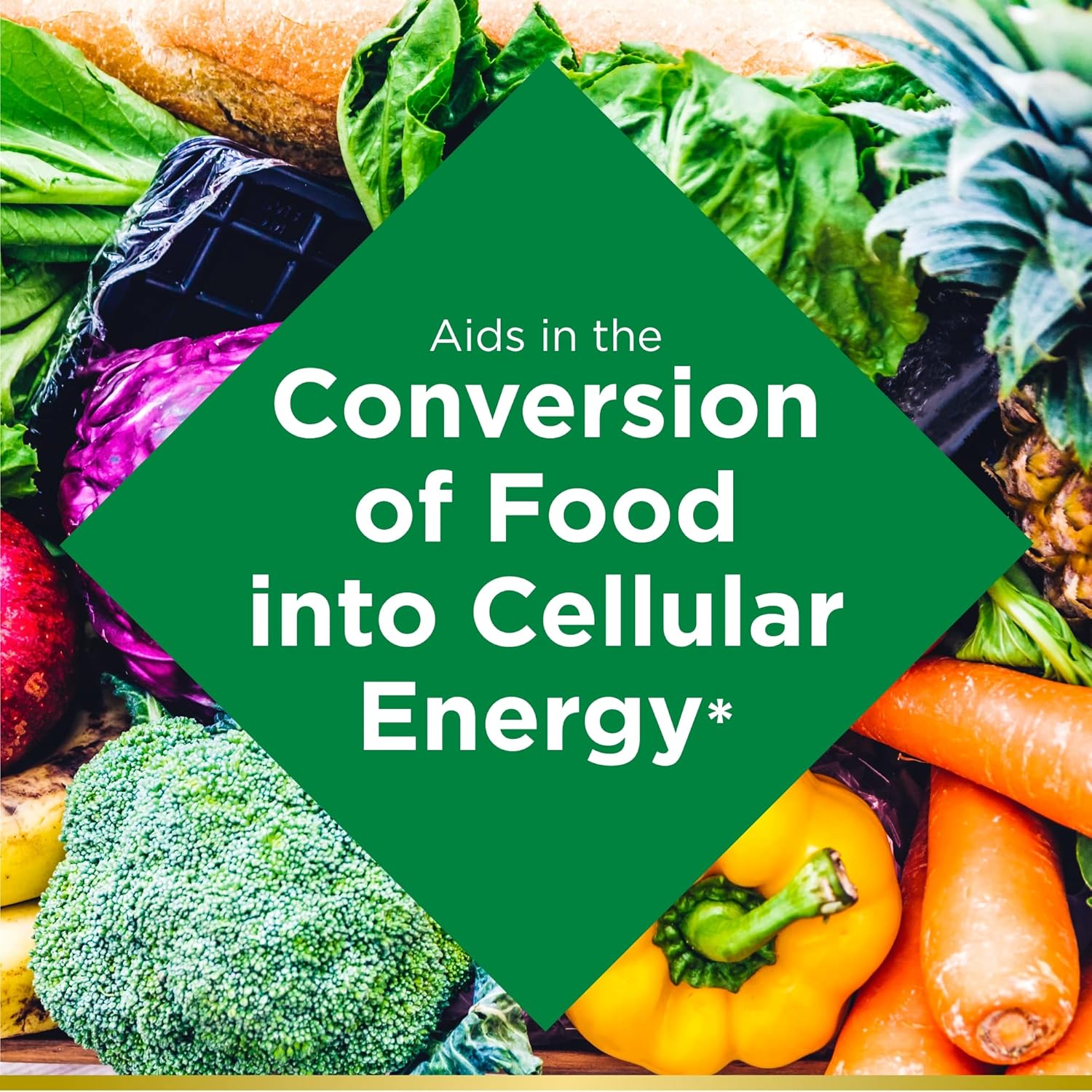 High Potency Nature's Bounty Vitamin B2 Riboflavin Supplement - 100mg, 100 Count - Metabolism Support