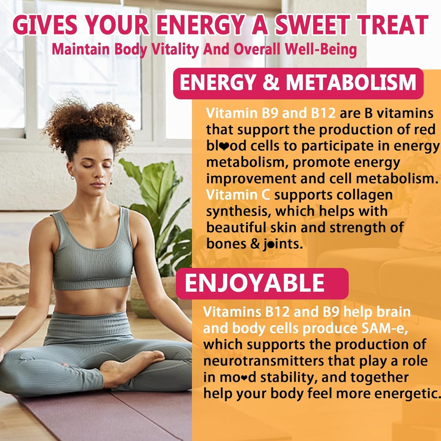 High-Potency NEVISS Methyl B12 and Liposomal Vitamin C Gummies for Adults - 10000mcg B12, 1000mg C - Gluten-Free and Non-GMO