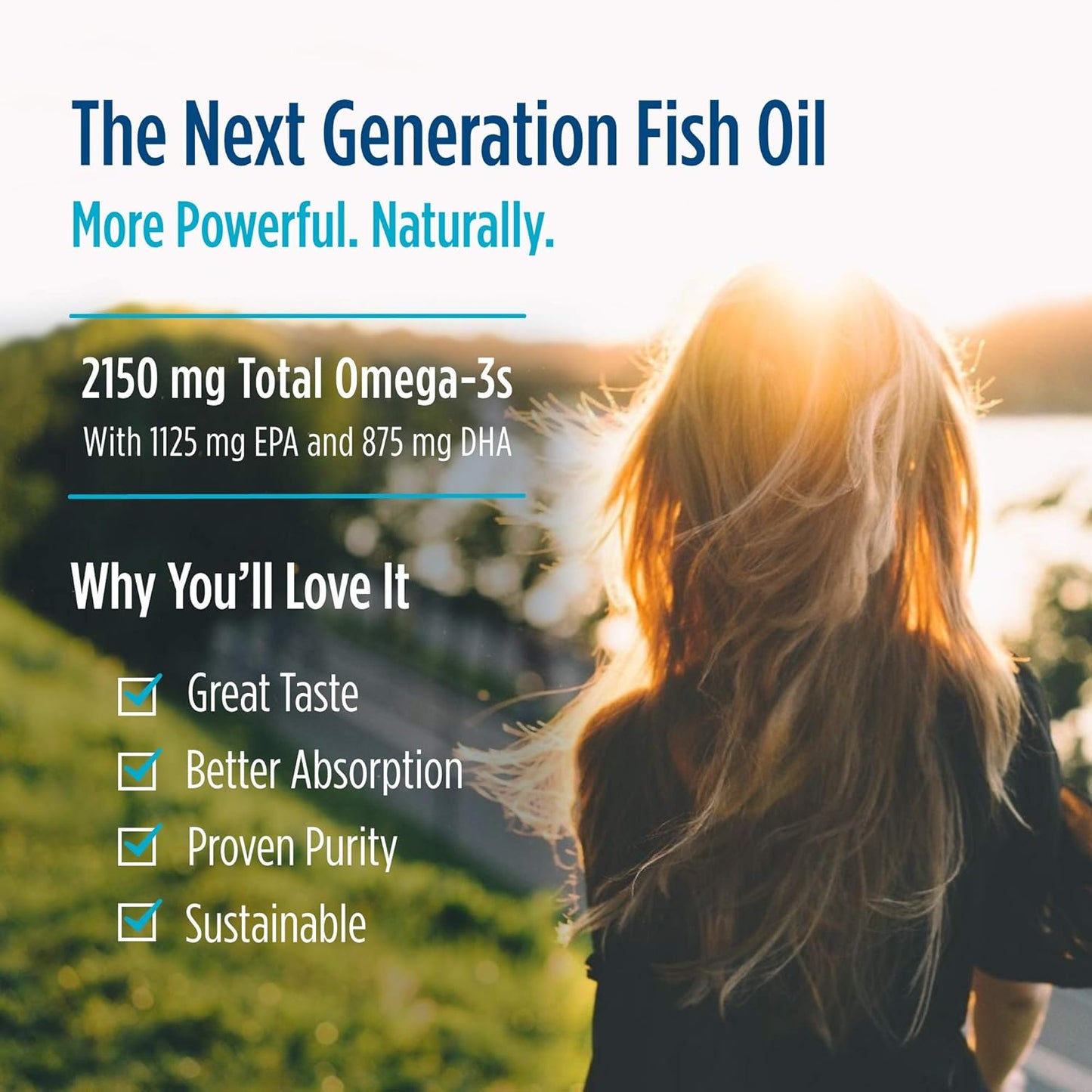 High-Potency Nordic Naturals Ultimate Omega 2X Lemon Soft Gels - 2150mg Omega-3 - Supports Brain & Heart Health - Non-GMO - 90 Servings