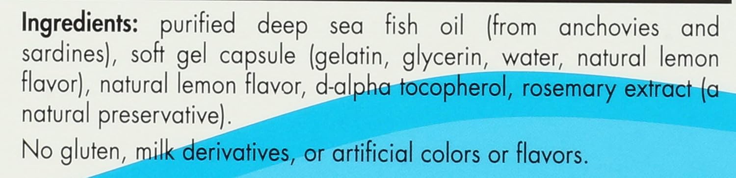High Potency NORDIC NATURALS Ultimate Omega Softgels - 180 Count, 1280 MG Omega-3 Fish Oil Supplement