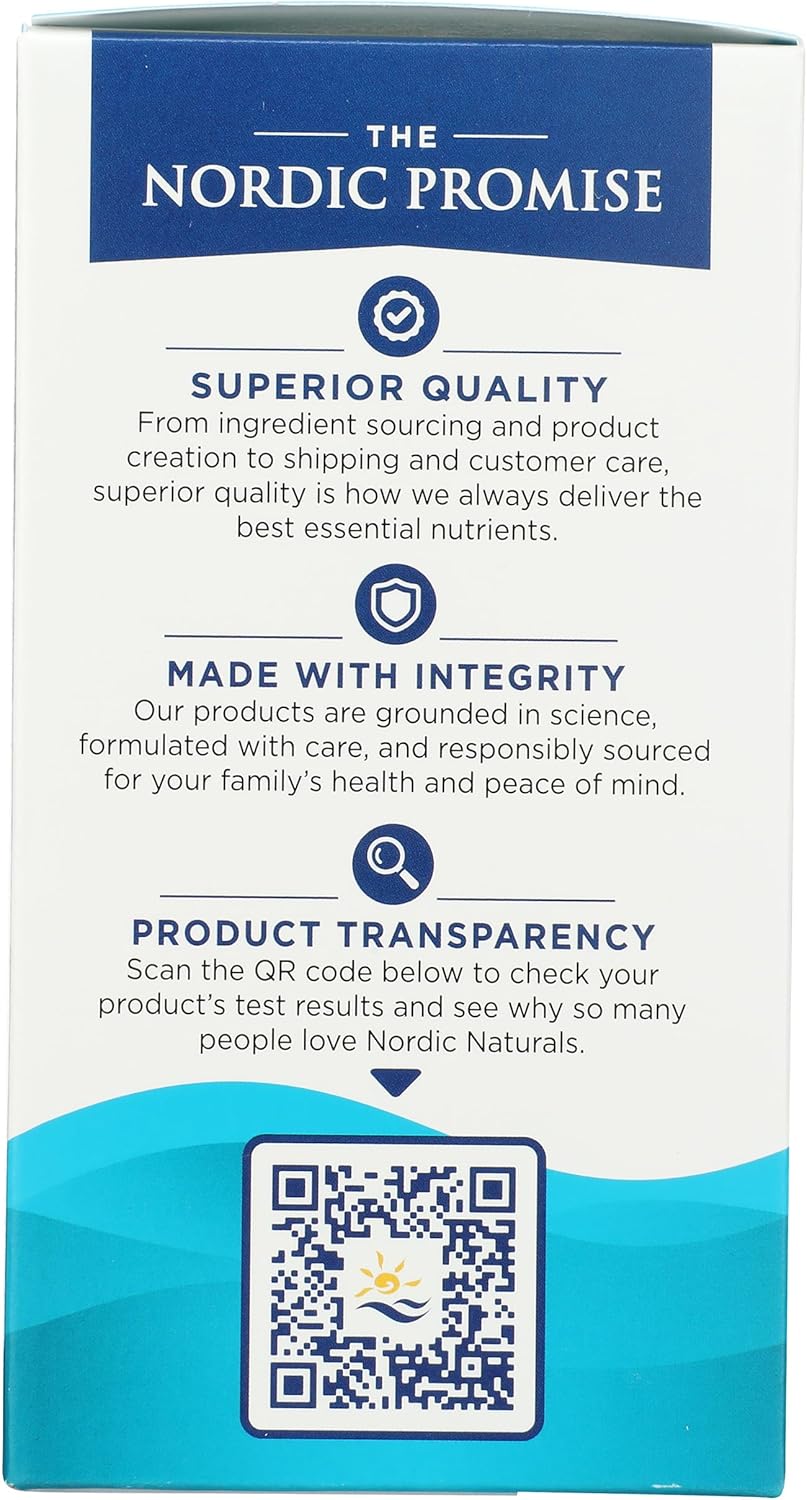 High Potency NORDIC NATURALS Ultimate Omega Softgels - 180 Count, 1280 MG Omega-3 Fish Oil Supplement