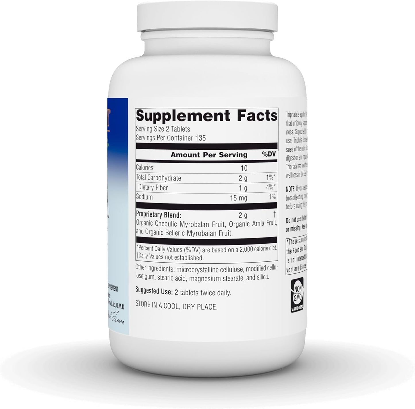 High Potency Planetary Herbals Triphala Tablets - 1000mg, 270 Count