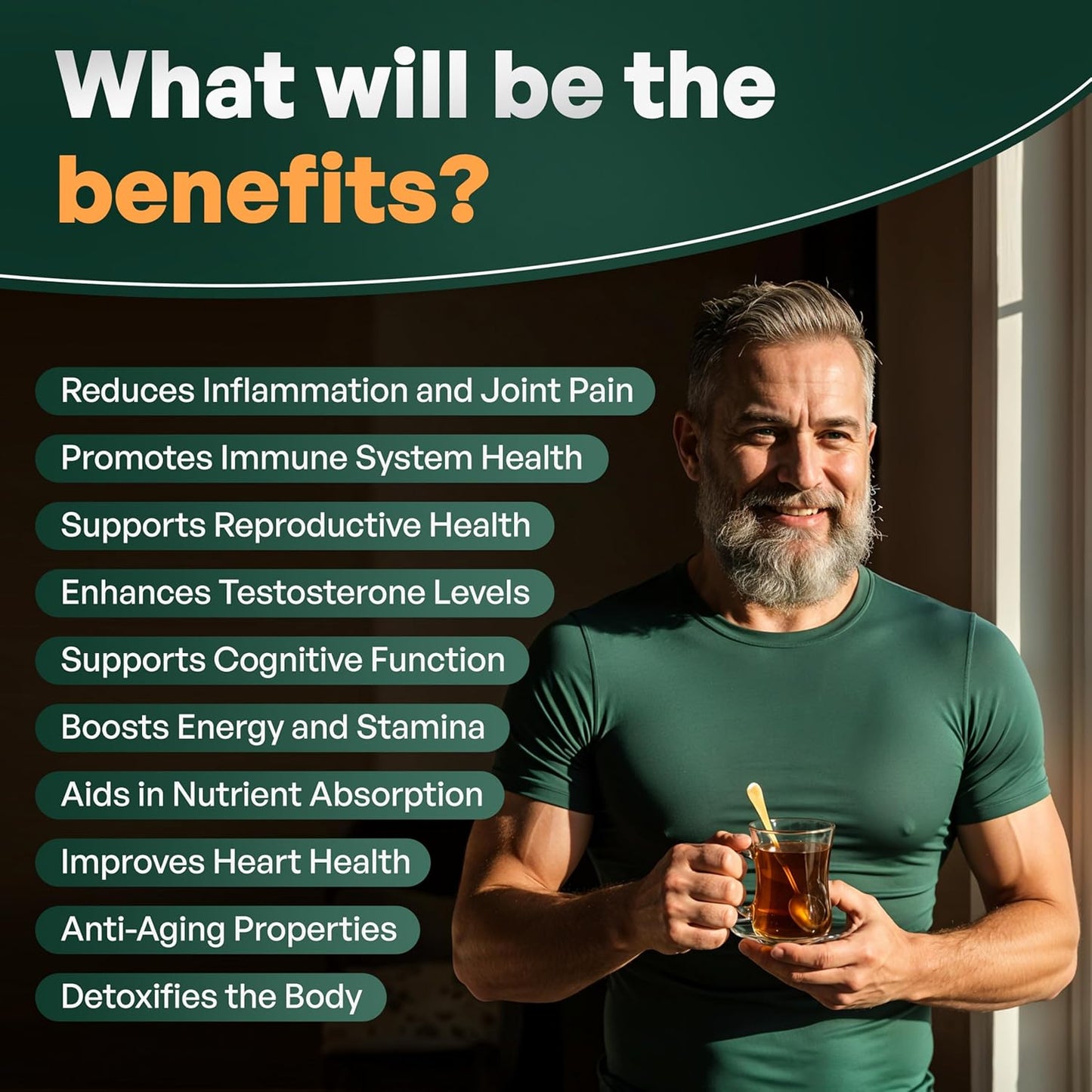 High Potency Pure Himalayan Shilajit Resin 50g - Gold Grade A - Original Chilajil for Men & Women - Rich in Fulvic Acid - HIENDS Shilajit by Rock Warrior