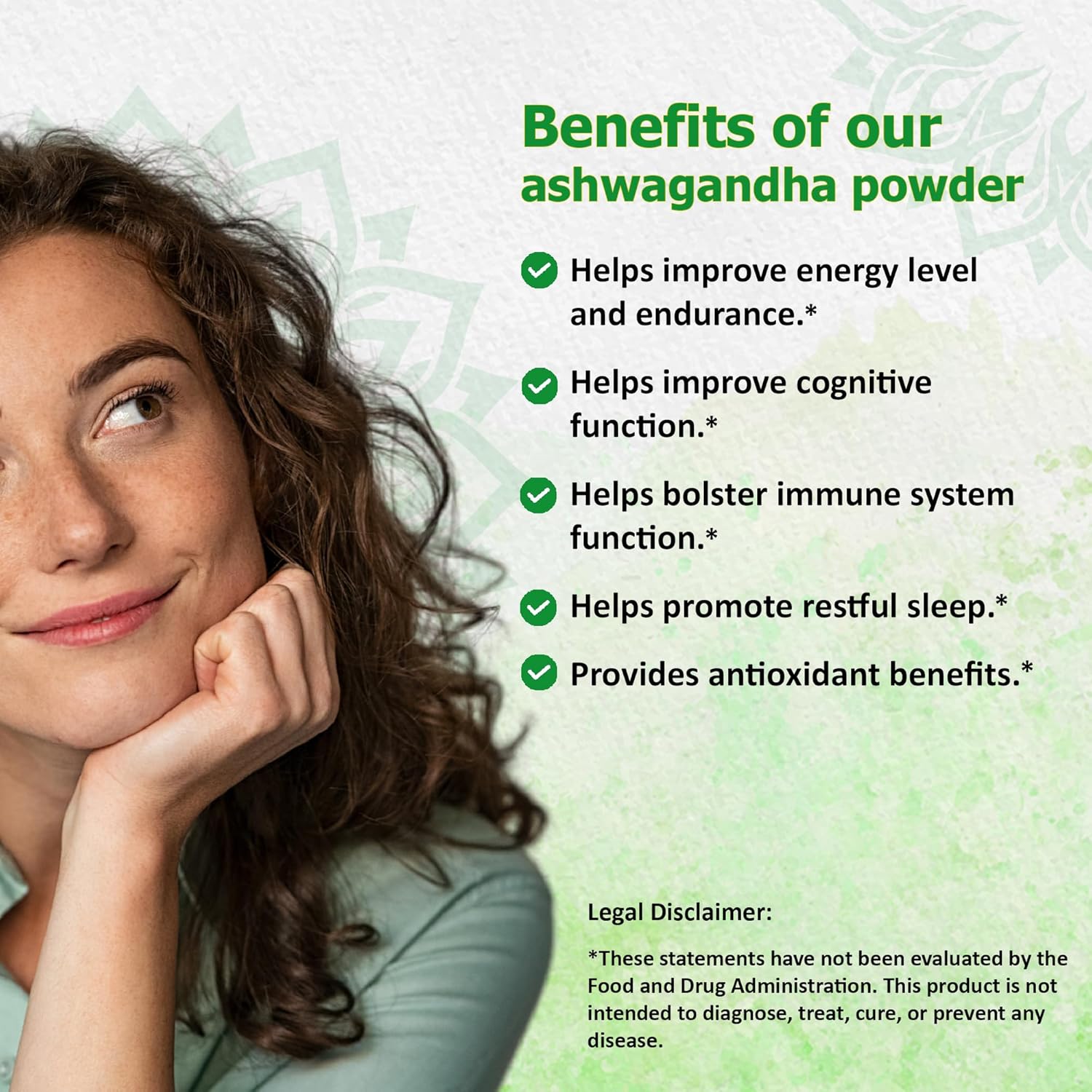 High-Potency Reddy Naturals Aryana Pure Organic Ashwagandha Powder with 10% Withanolides - Natural Orange Flavor - Stress & Energy Support - 4.2 OZ (120g)