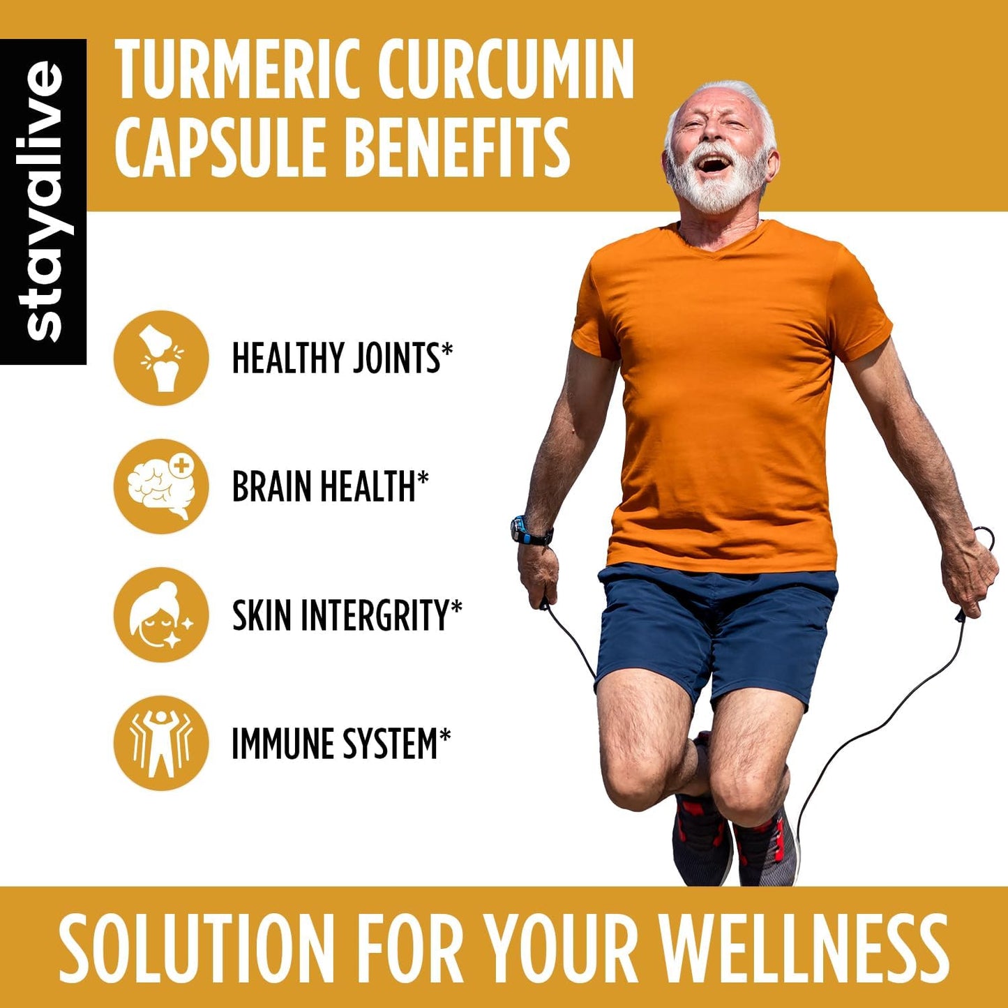 High Potency Turmeric Capsules with Ginger & Black Pepper - 2400mg, 95% Curcuminoids, 120 Capsules for Immunity, Skin & Joint Health - BoostGo Australia