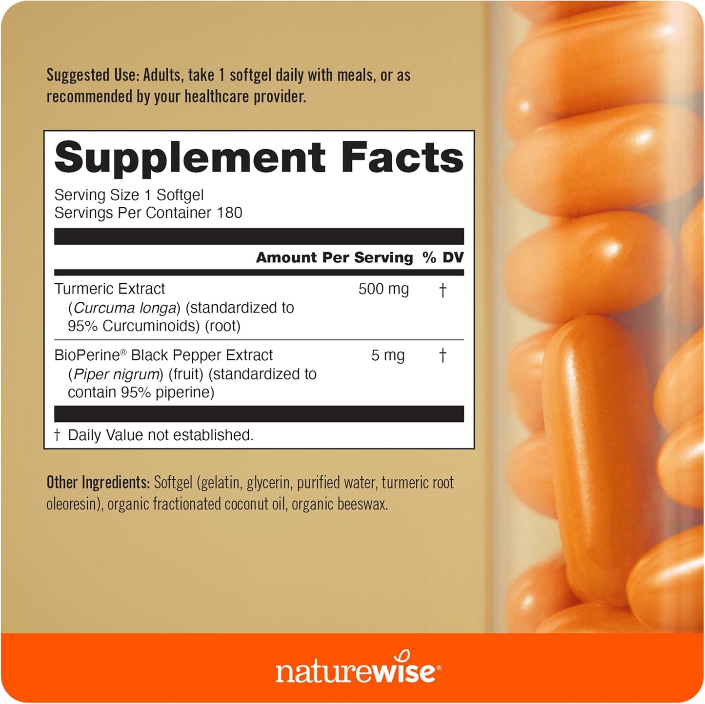 High Potency Turmeric Curcumin with BioPerine for Joint & Immune Support - 2250mg, 95% Curcuminoids - Vegan, Non-GMO - 90 Count