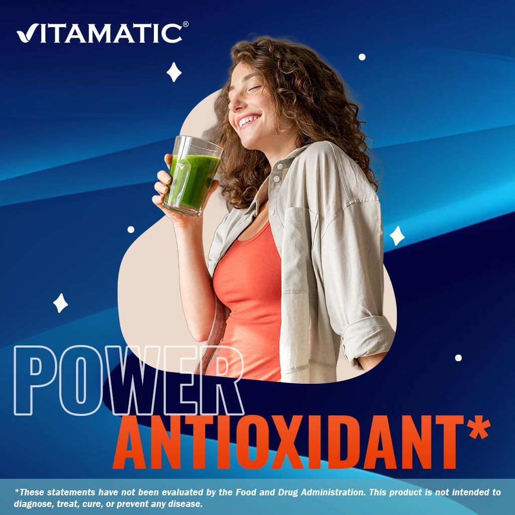 High Potency Vitamatic Alpha Lipoic Acid (ALA) - 600mg Per Serving - 167 Servings - Non-GMO & Gluten Free