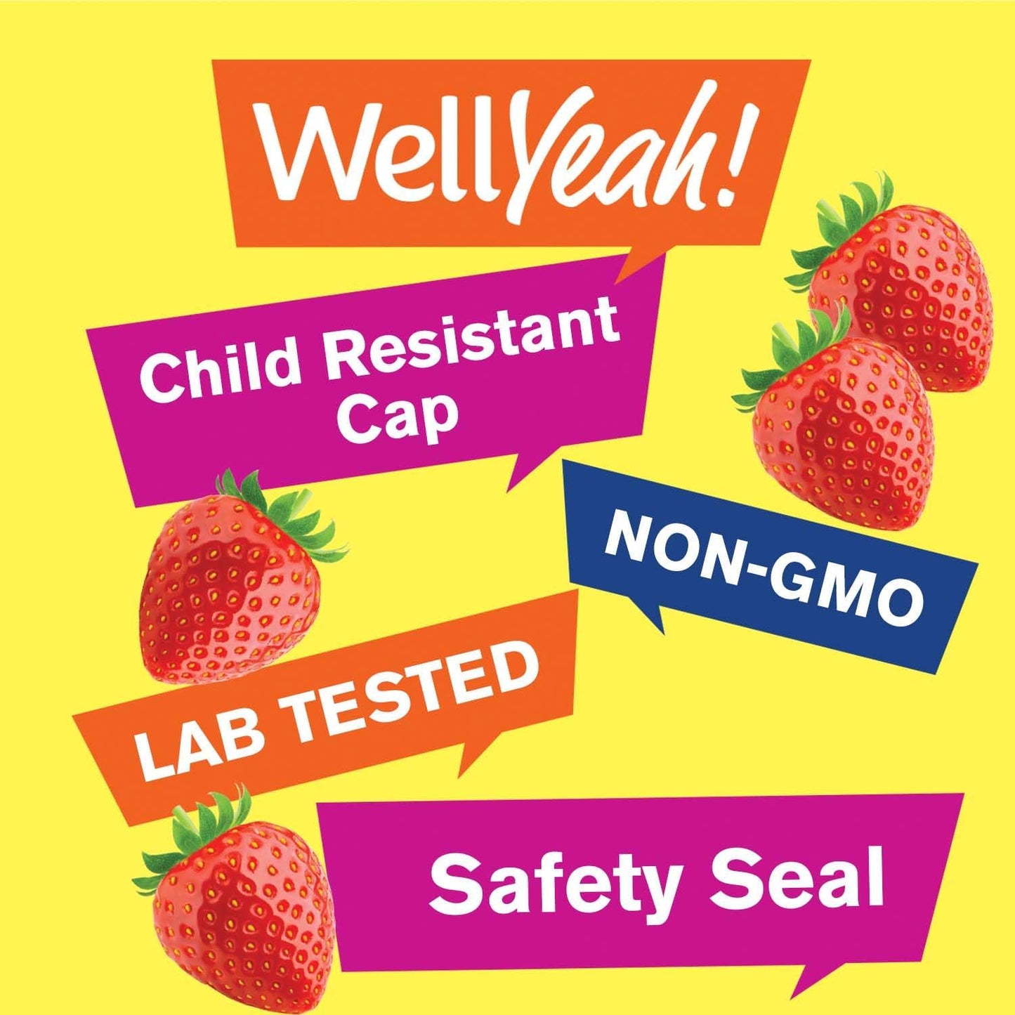 High Potency Vitamin B6 Gummies for Nerve Health, Cognitive Function, Mood, Immune & Cardiovascular Support - Vegan, Non-GMO - 60 Count