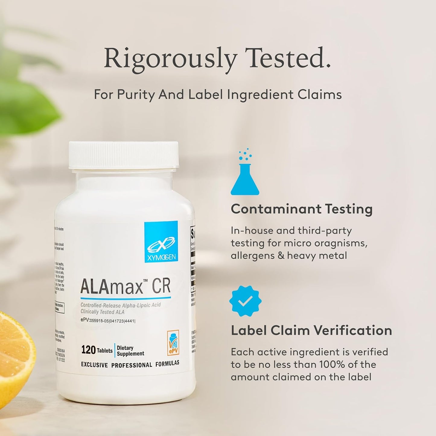 High Potency Vitamin C Supplement with Citrus Bioflavonoids for Antioxidant & Immune Support - 90 Capsules by XYMOGEN Bio C 1:1