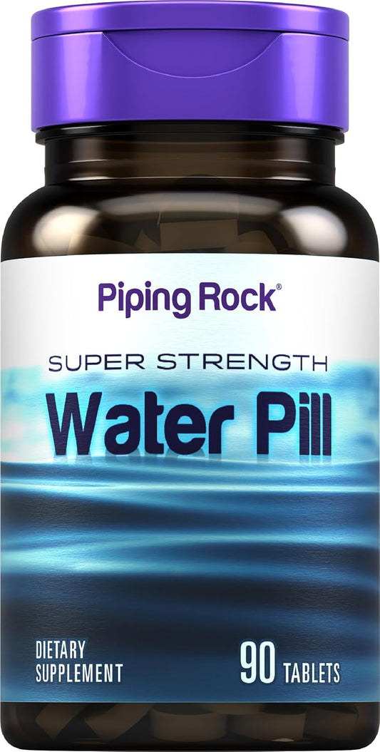High Potency Water Retention Support Supplement | 90 Tablets | Enhanced with Potassium | Non-GMO & Gluten Free
