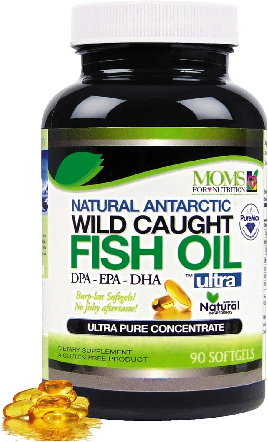 High Potency Wild Caught Omega 3 Fish Oil Supplement with DPA-EPA-DHA - 2,900mg