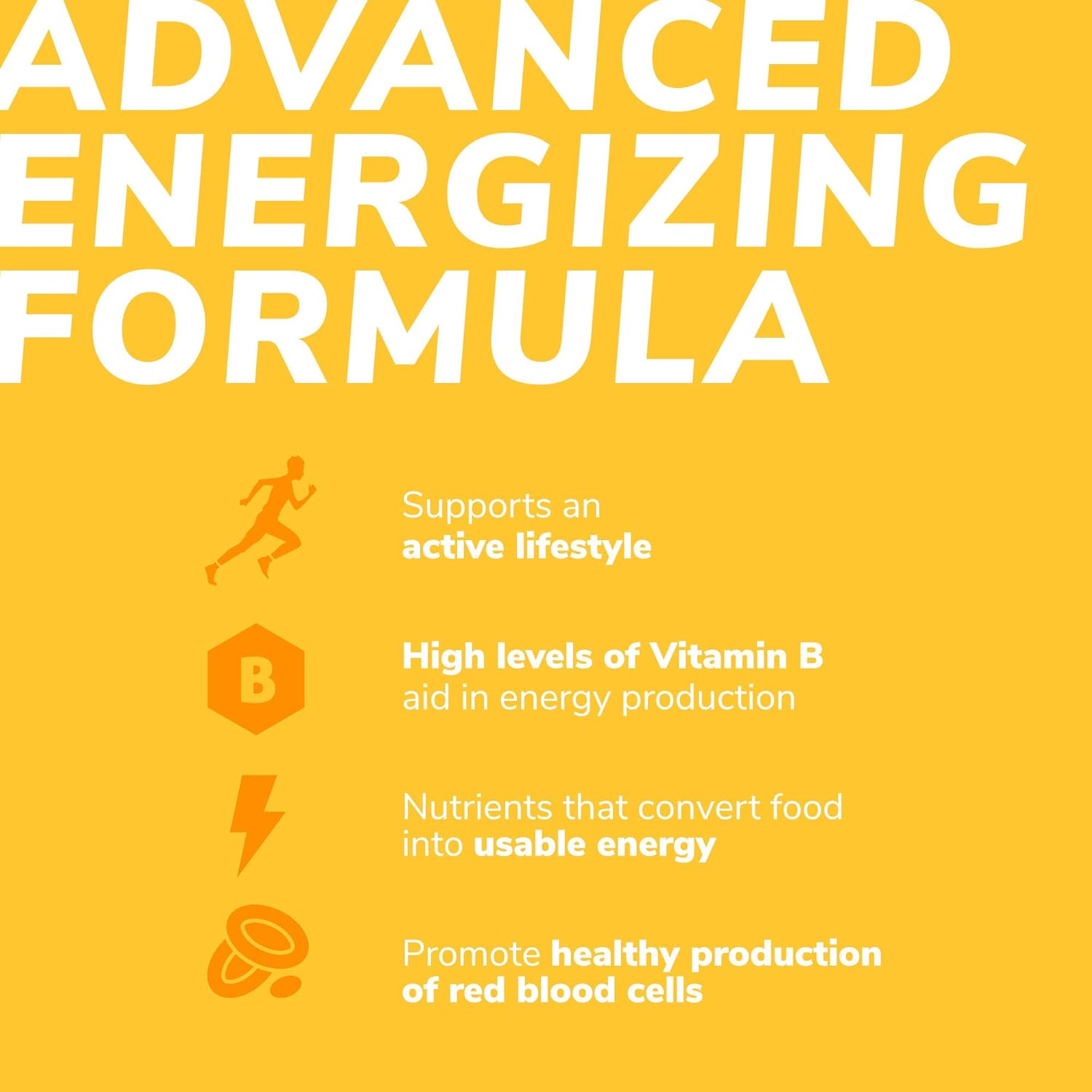 High Potency Zinc & 7 B Vitamins Super Macho Dietary Supplement, No Preservatives, Sugar, or Caffeine, Made in USA - 50 Softgels