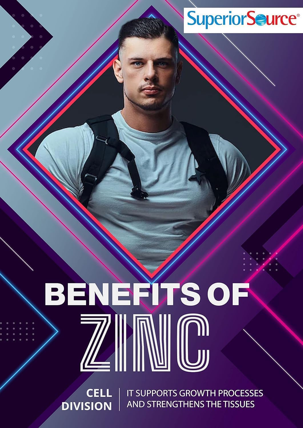 High Potency Zinc Plus Lozenges with Vitamin C, D3, Elderberry Extract - 90 Ct - Boost Immune System & Antioxidant Support - Non-GMO