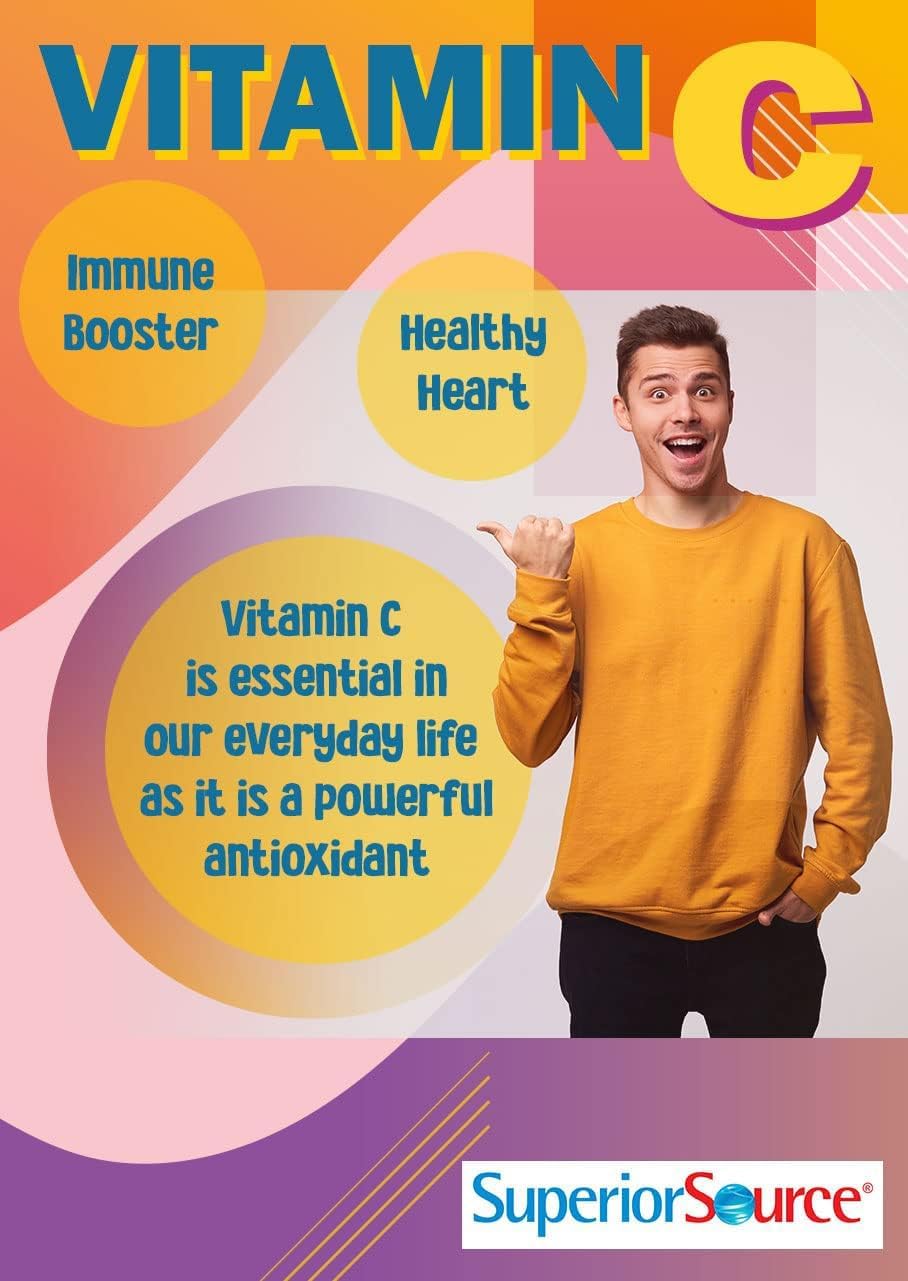 High Potency Zinc Plus Lozenges with Vitamin C, D3, Elderberry Extract - 90 Ct - Boost Immune System & Antioxidant Support - Non-GMO