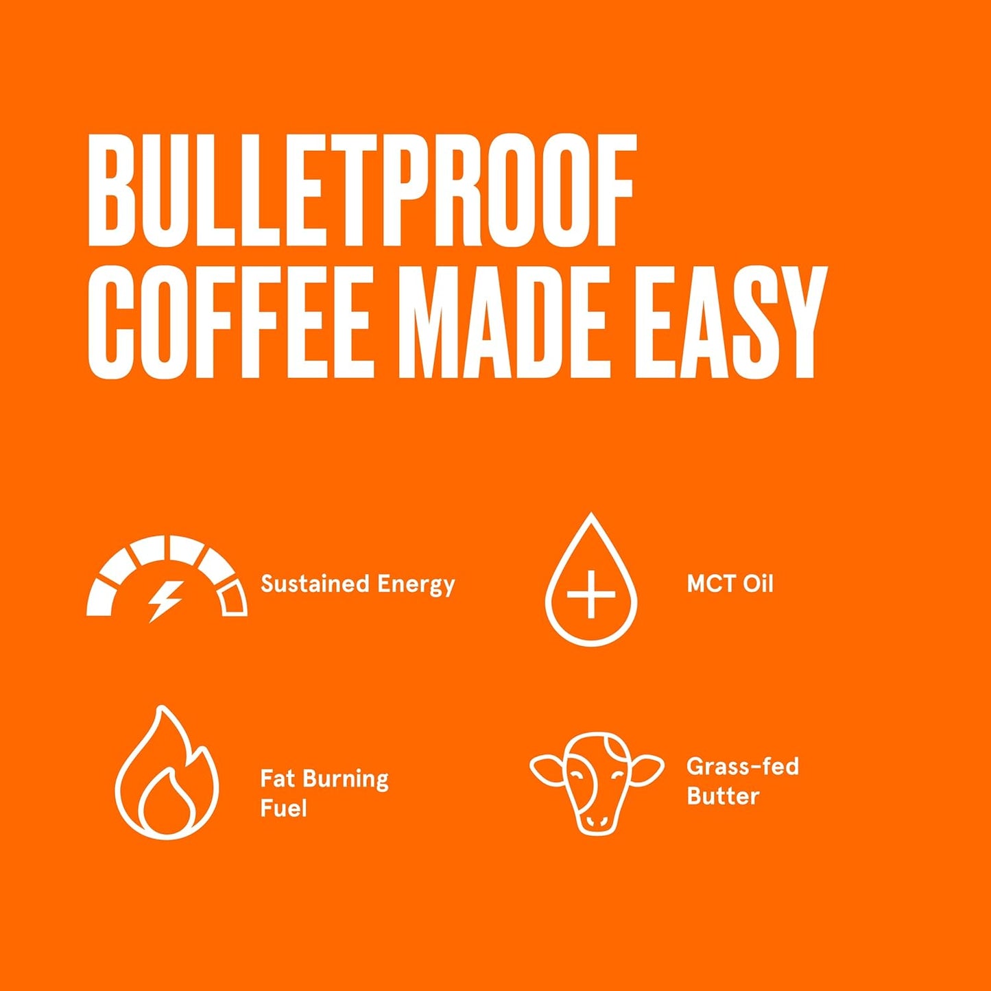 High-Protein Bulletproof Collagen Peptides Powder, 17.6 Oz - Original Unflavored Creamer with Healthy Fats & MCT Oil