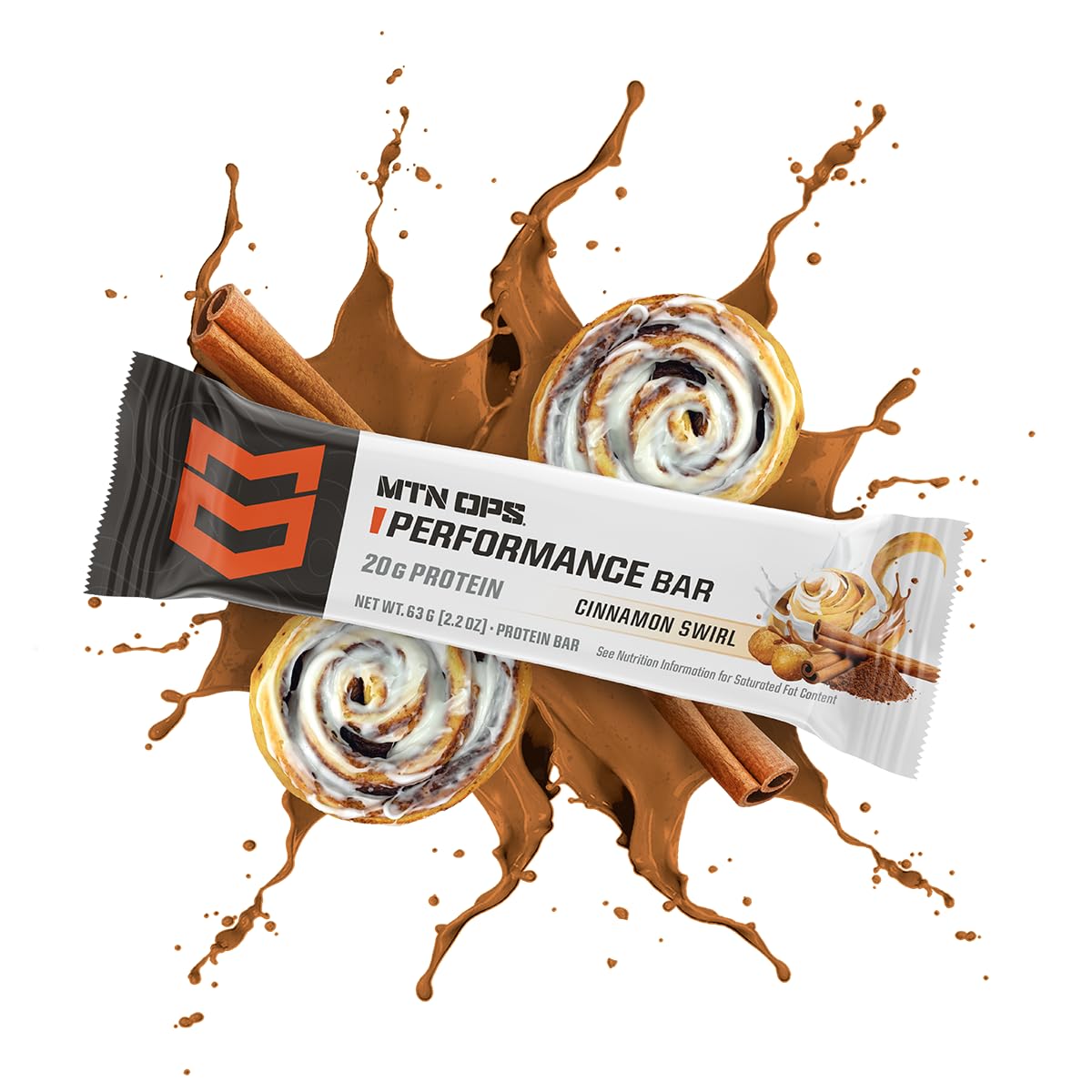 High Protein Frosted Cinnamon Swirl Bars with Whey Isolate & Concentrate, Collagen, Low Sugar, 10 Count